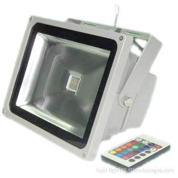 10W RGB LED Flood Light IP65 High Voltage AC85-265V CE/RoHS/FCC Approv